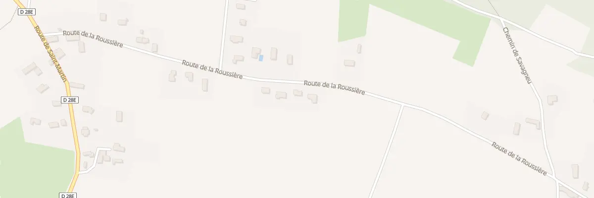 Plan du 394 Rte de la Roussière à Saint-Martin-de-Vaulserre