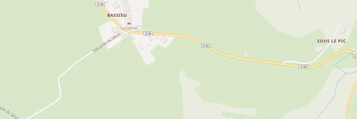 Plan du 5038 En Mina à Haut Valromey