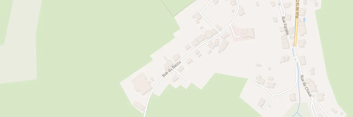 Plan du 12 Rue du Baccu à Étrepigney