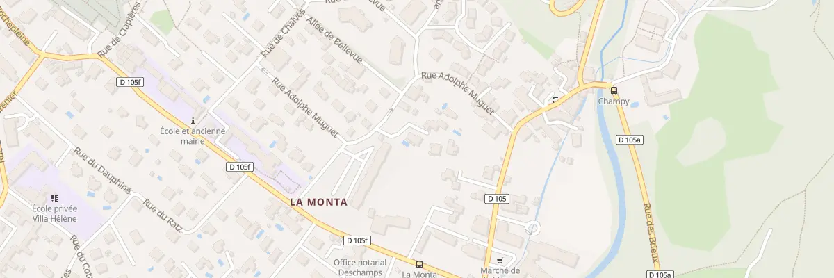 Plan du 28T Rue Adolphe Muguet à Saint-Égrève