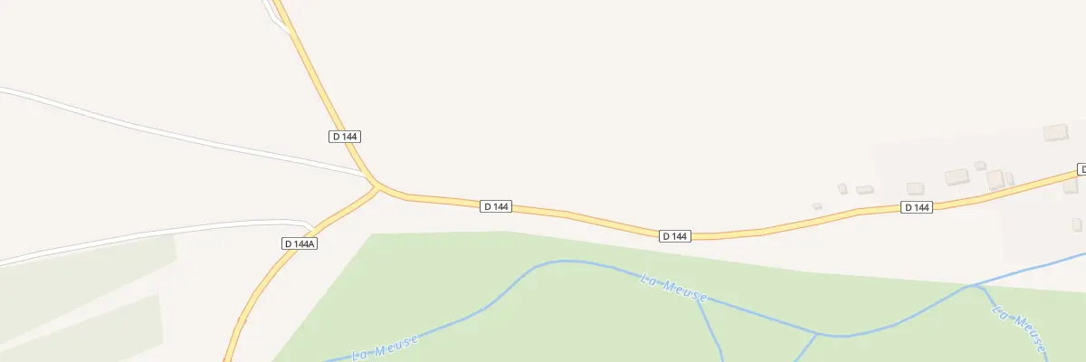 Plan du 9001 La Plante aux Anes à Ourches-sur-Meuse