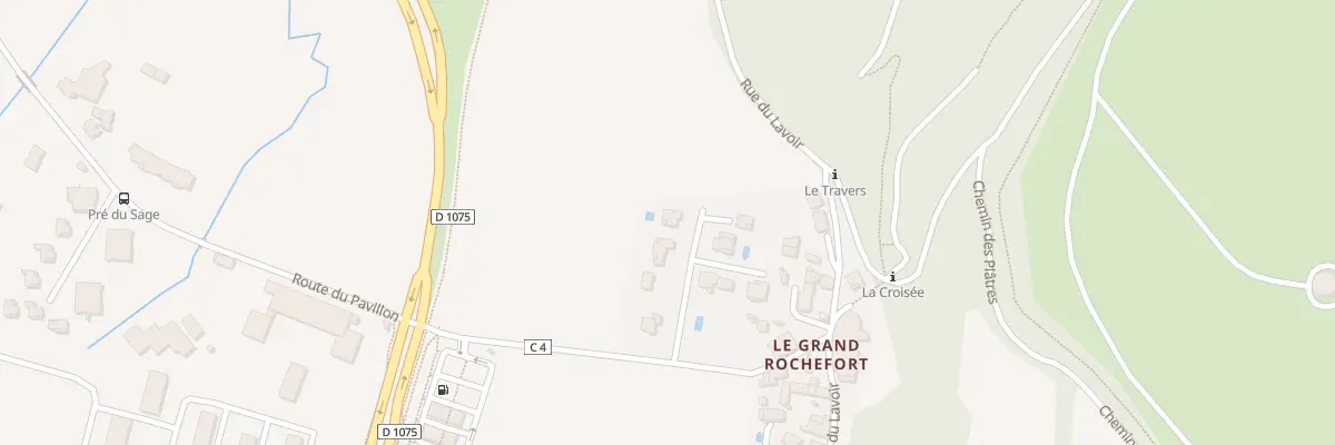 Plan du 8 Rte du Grand Rochefort à Varces-Allières-et-Risset