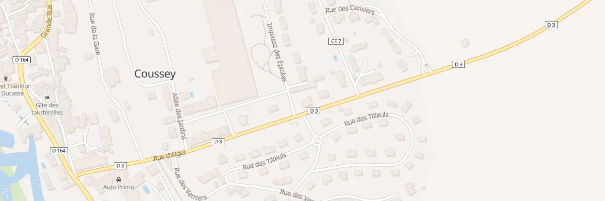 Plan du 1 Imp des Epicéas à Coussey