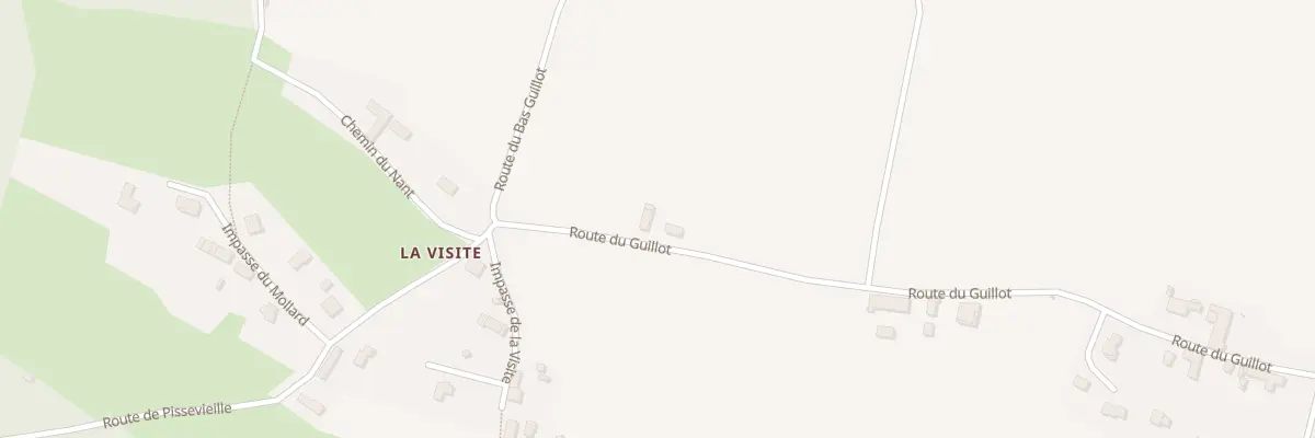 Plan du 890 Rte du Guillot à Domessin