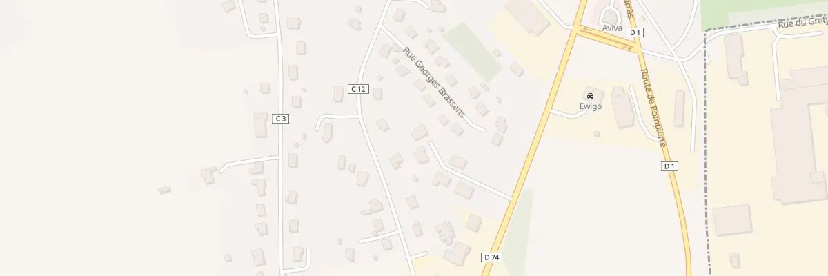Plan du 102D Av du Gen de Gaulle à Neufchâteau