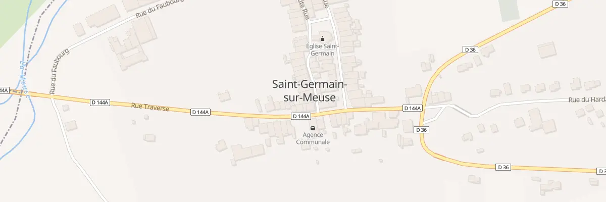 Plan du 3 Ptr Petite Rue à Saint-Germain-sur-Meuse
