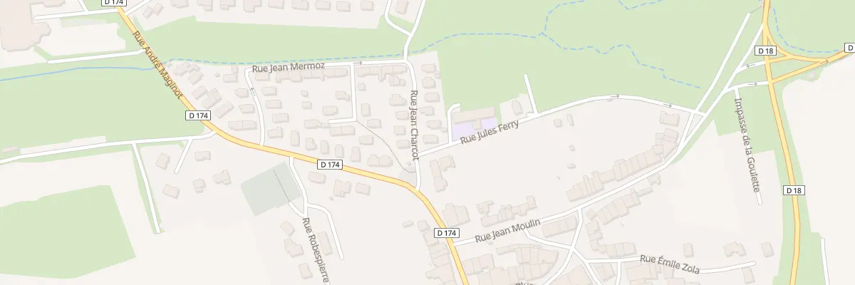 Plan du 1 Rue Jean Charcot à Beuveille