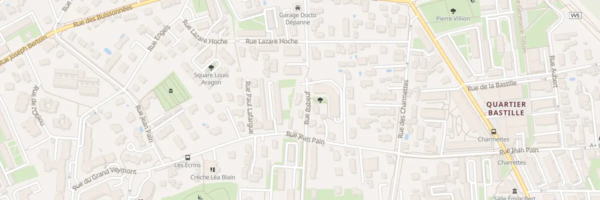 Plan du 23 Rue Jules Guesde à Fontaine
