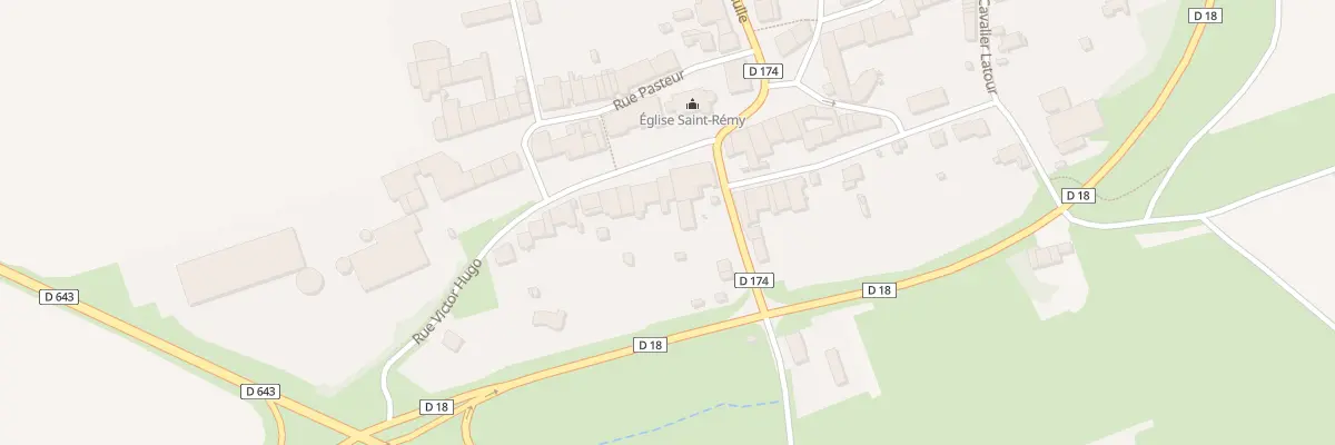 Plan du 4 Rue Victor Hugo à Beuveille