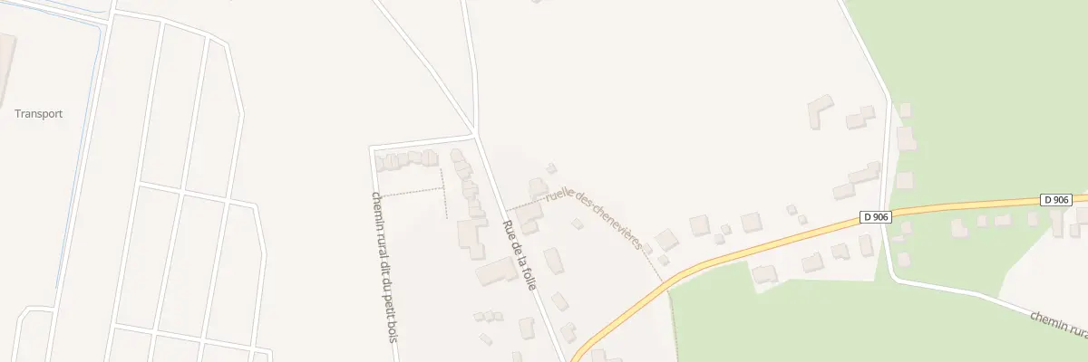 Plan du 14 Rue de la Folie à Rouvres-en-Woëvre