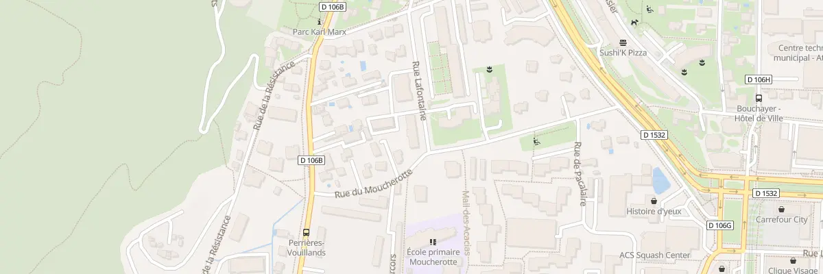 Plan du 4 Rue Lafontaine à Seyssinet-Pariset
