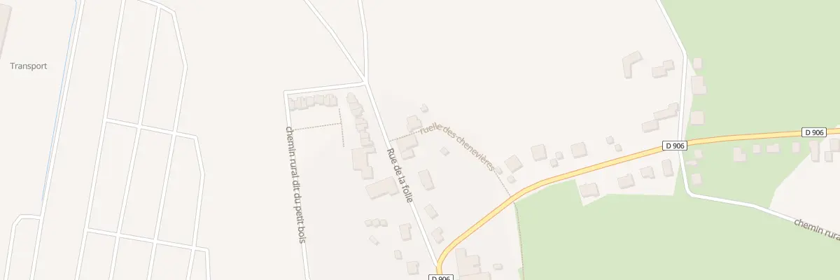 Plan du 12 Rue de la Folie à Rouvres-en-Woëvre