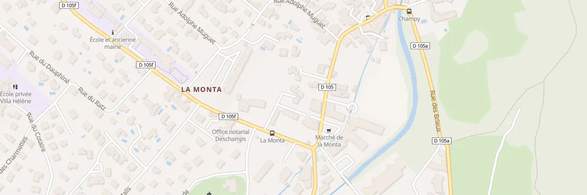 Plan du 8B Av Médecin Général Viallet à Saint-Égrève