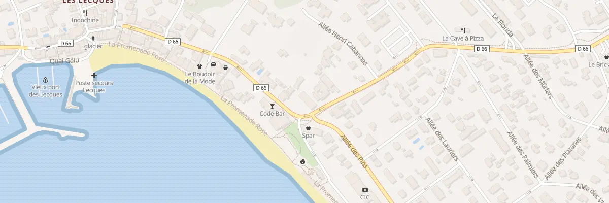 Plan du 2 Av du Port à Saint-Cyr-sur-Mer