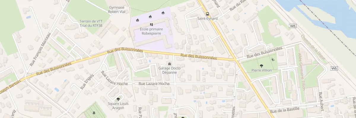 Plan du 27B Rue des Buissonnées à Fontaine