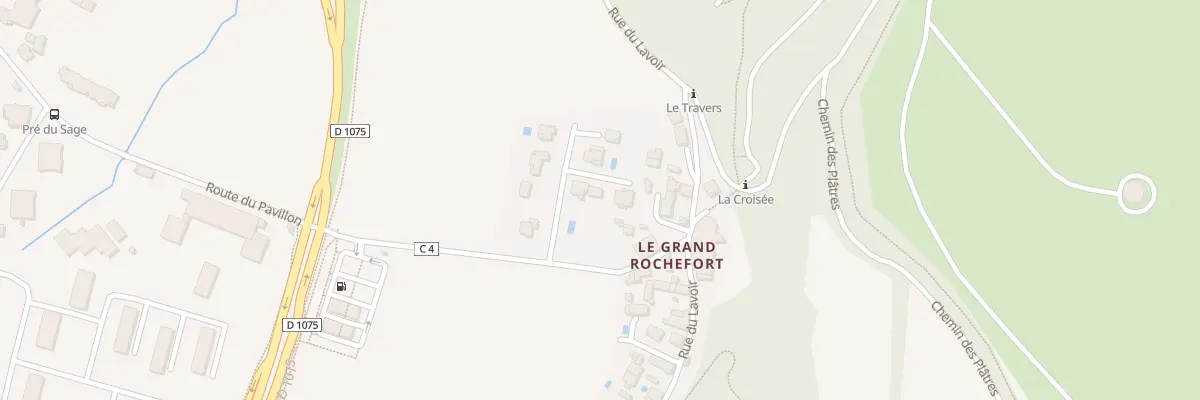 Plan du 18 Rte du Grand Rochefort à Varces-Allières-et-Risset