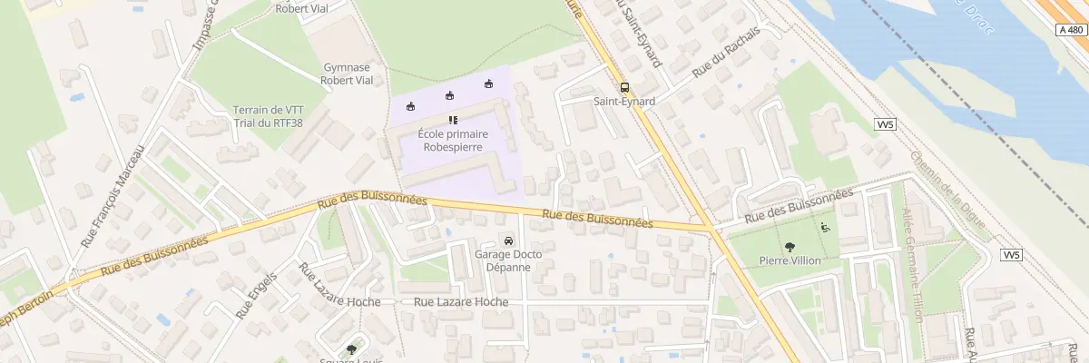 Plan du 34 Rue des Buissonnées à Fontaine