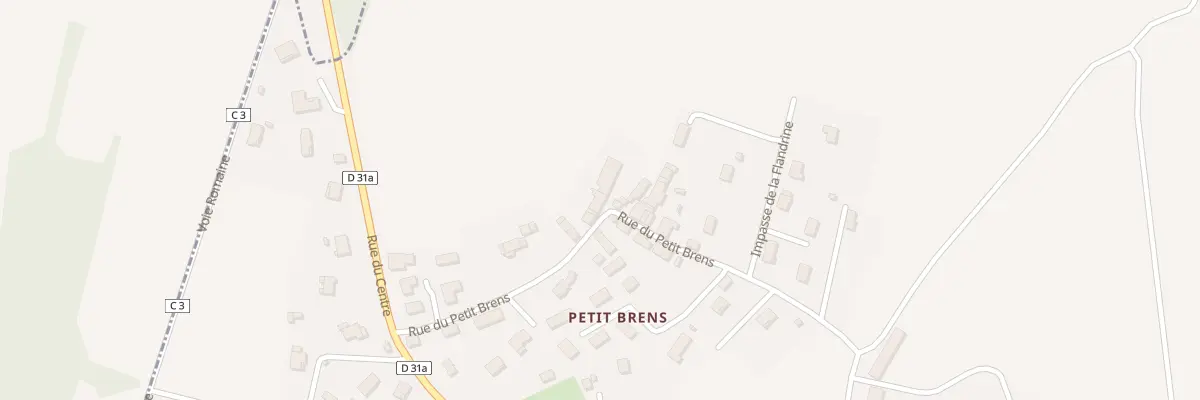 Plan du 207 Rue du Petit Brens à Brens
