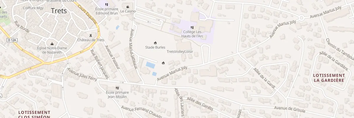 Plan du 85 Av Marius Joly à Trets