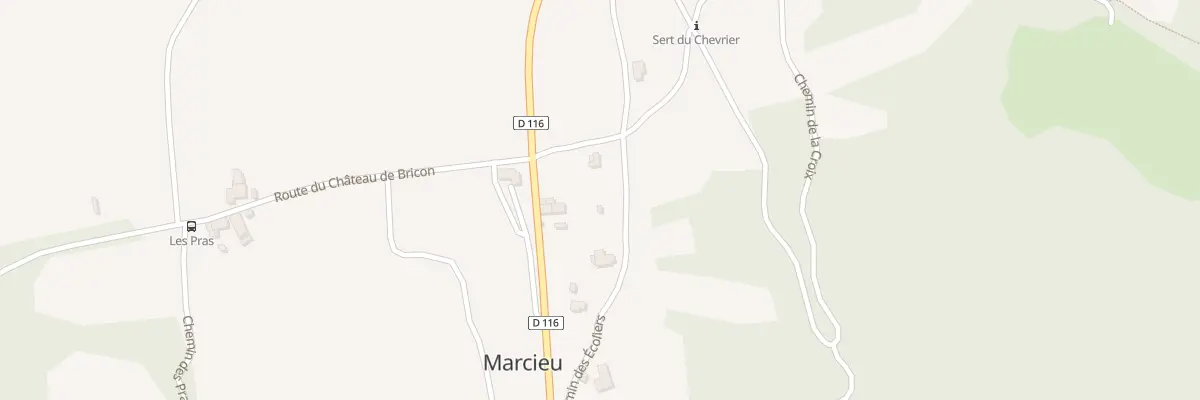 Plan du 3 Che des Écoliers à Marcieu