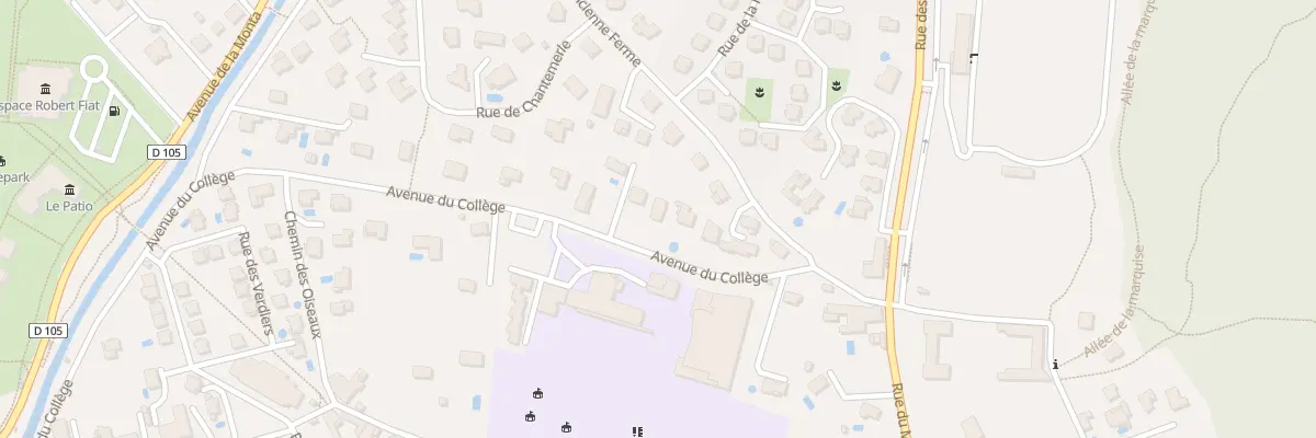 Plan du 23B Av du College à Saint-Égrève