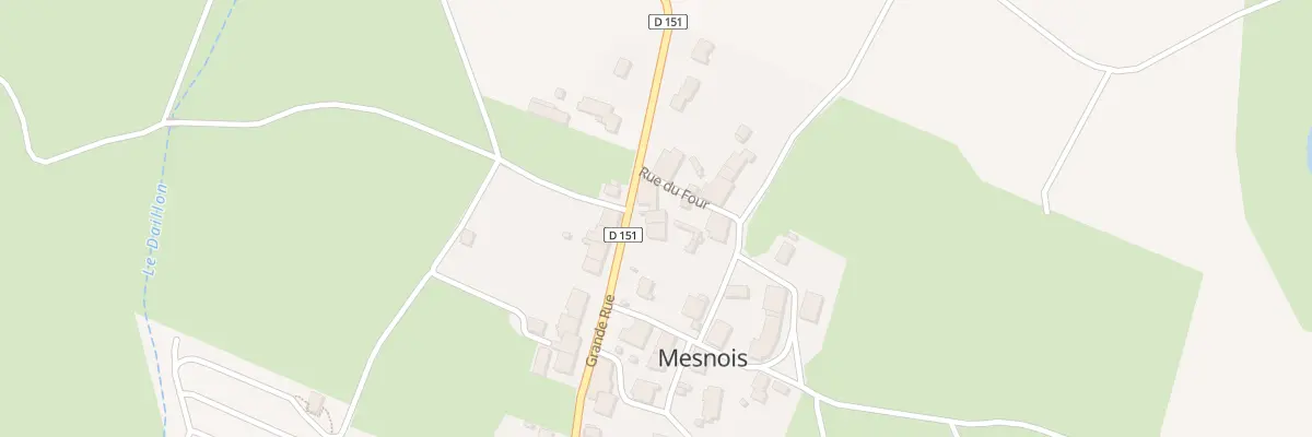 Plan du 8B Grande Rue à Mesnois