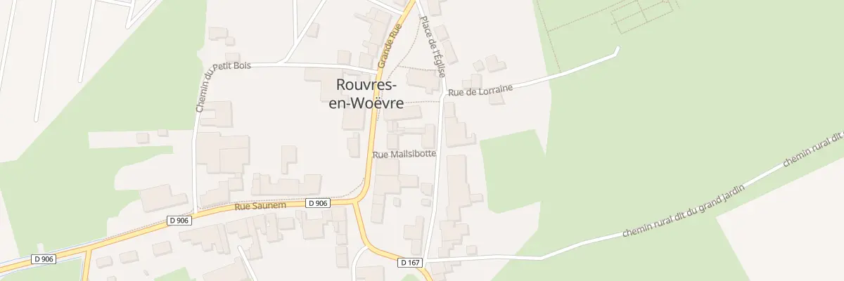 Plan du 1 Rue Mailsibotte à Rouvres-en-Woëvre