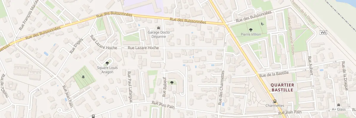 Plan du 7 Rue Lazare Hoche à Fontaine