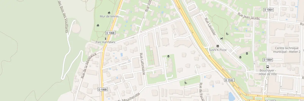 Plan du 13 Rue Lafontaine à Seyssinet-Pariset