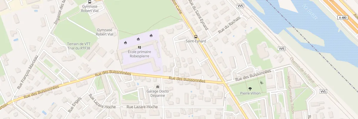Plan du 32E Rue des Buissonnées à Fontaine
