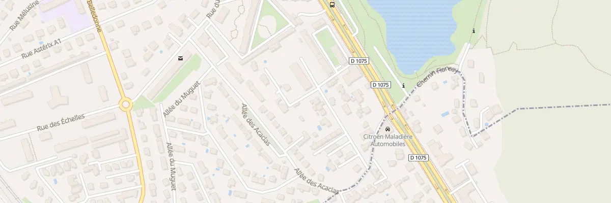 Plan du 12 Rue des Trois Ponts à Saint-Égrève