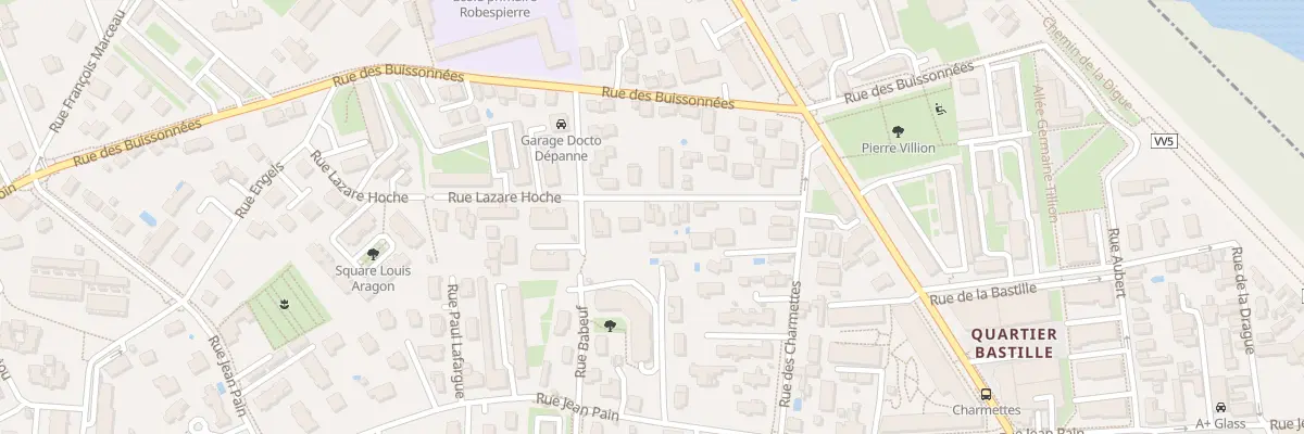 Plan du 5B Rue Lazare Hoche à Fontaine
