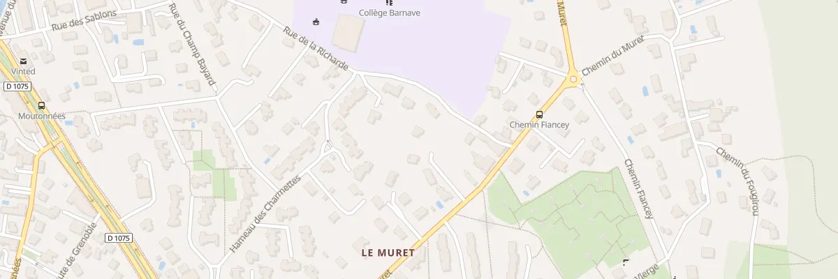 Plan du 41 Rue du Muret à Saint-Égrève