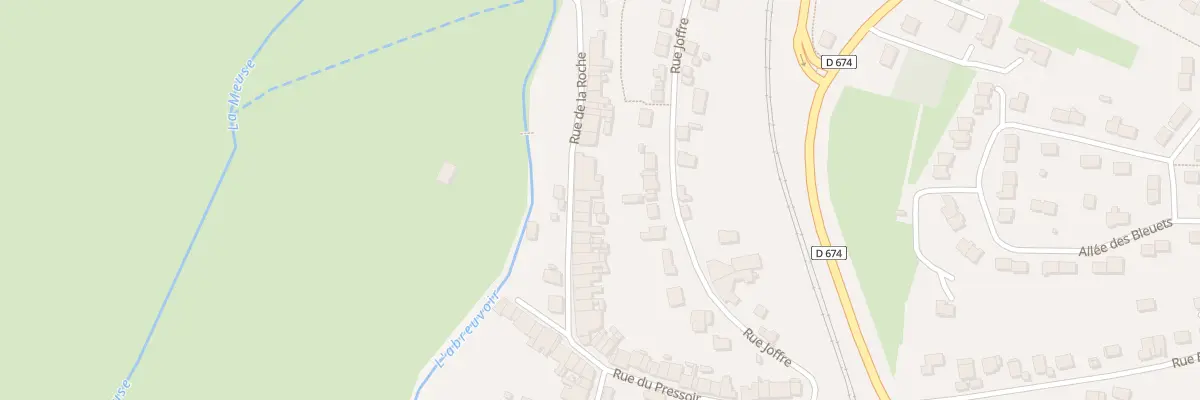 Plan du 26 Rue de la Roche à Neufchâteau