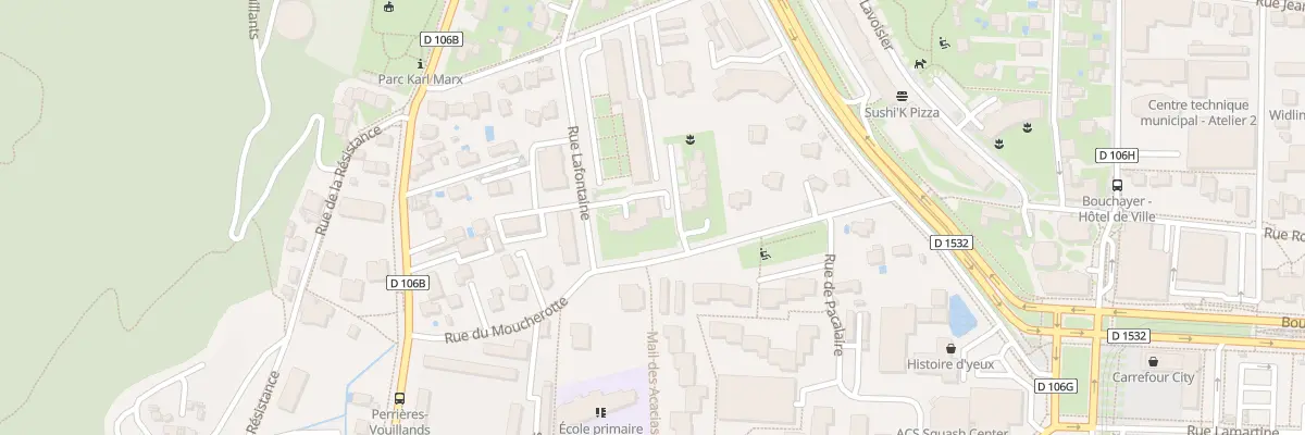 Plan du 15 Rue Lafontaine à Seyssinet-Pariset