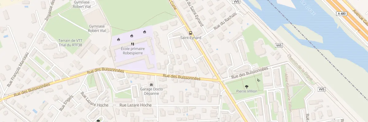 Plan du 26 Rue des Buissonnées à Fontaine