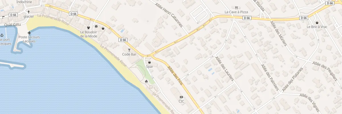 Plan du 13 All des Pins à Saint-Cyr-sur-Mer