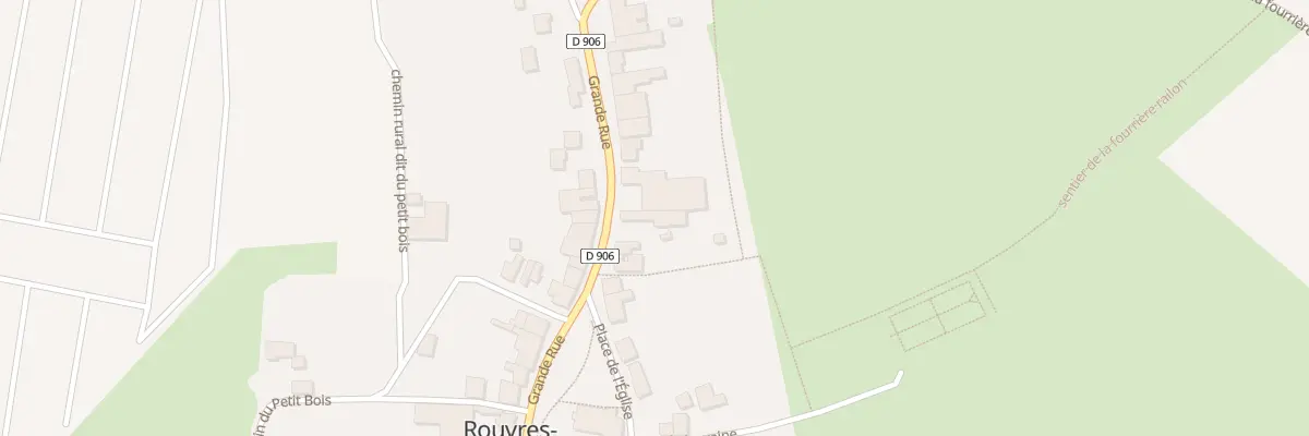 Plan du 18 Gr Grande Rue à Rouvres-en-Woëvre
