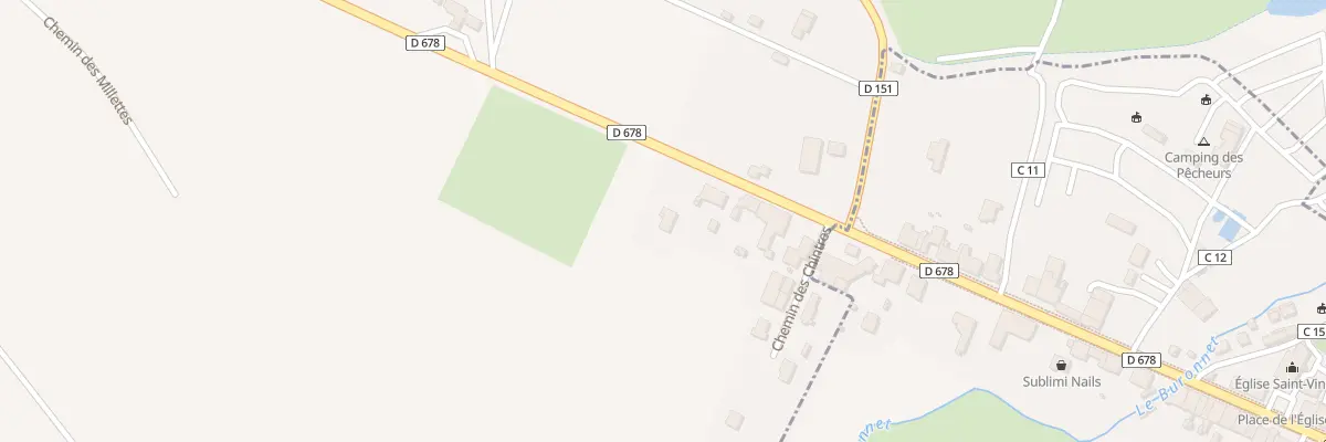 Plan du 18 Rte de Lons à Mesnois