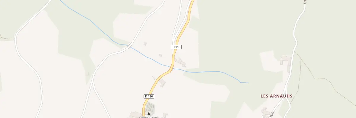 Plan du 3 Rte de l’Église à Marcieu