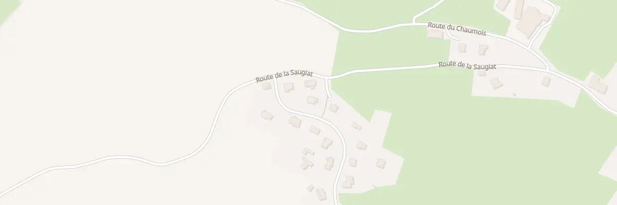 Plan du 5 Rte de la Saugiat à La Marre