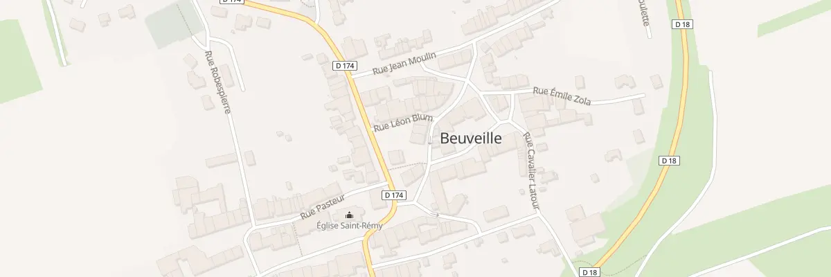 Plan du 9 Rue des Bouchers à Beuveille