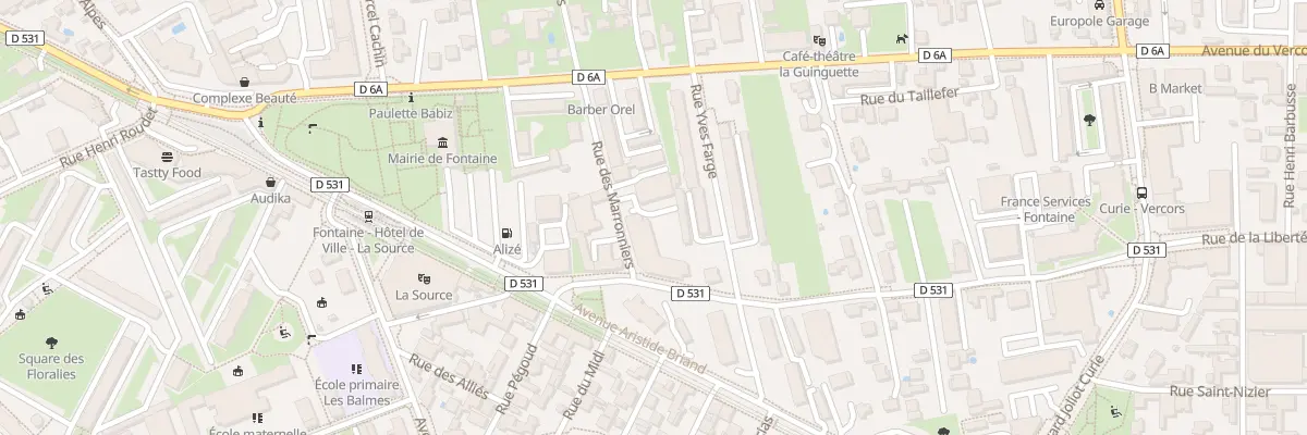 Plan du 50B Rue de la Liberté à Fontaine