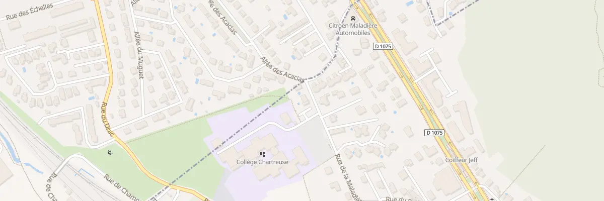 Plan du 9002 Rue de la Maladière à Saint-Martin-le-Vinoux