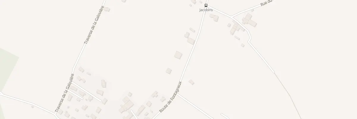 Plan du 9004 Rte de Fontagneux à Vif