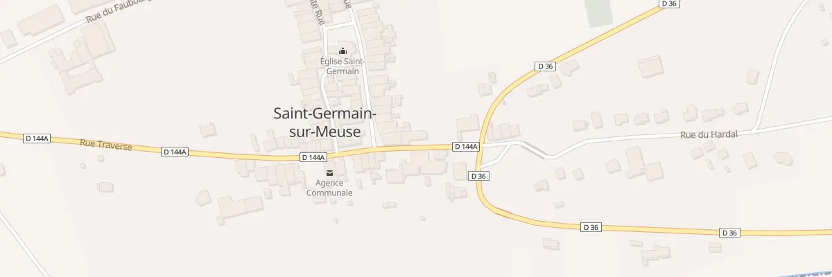 Plan du 4 Rue Traverse à Saint-Germain-sur-Meuse