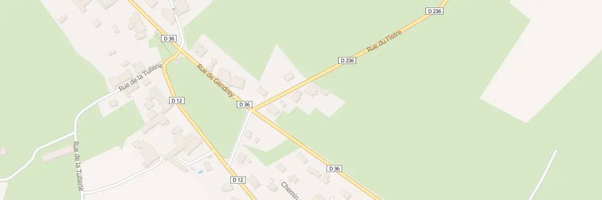 Plan du 4 Rue du Fiètre à Gendrey