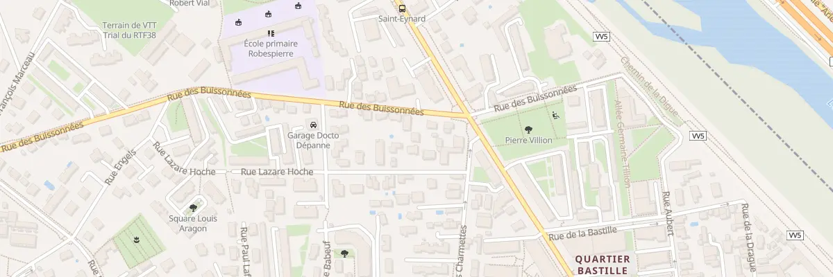 Plan du 17B Rue des Buissonnées à Fontaine