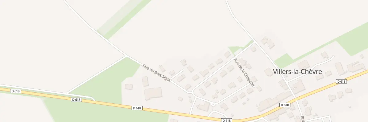 Plan du 3 Rue du Bois Sigot à Villers-la-Chèvre