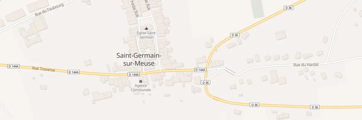 Plan du 4 Gr Grande Rue à Saint-Germain-sur-Meuse